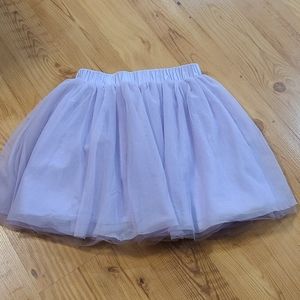 Lavender tulle skirt